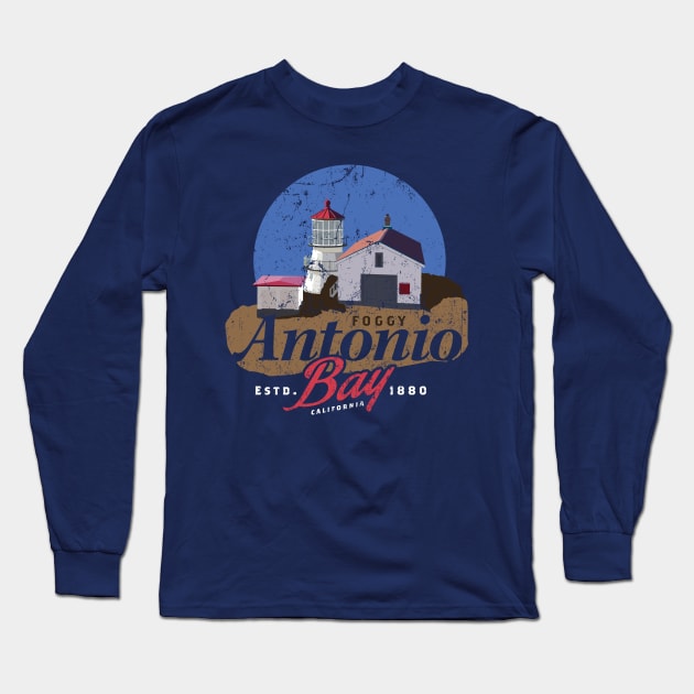 Antonio Bay Long Sleeve T-Shirt by MindsparkCreative